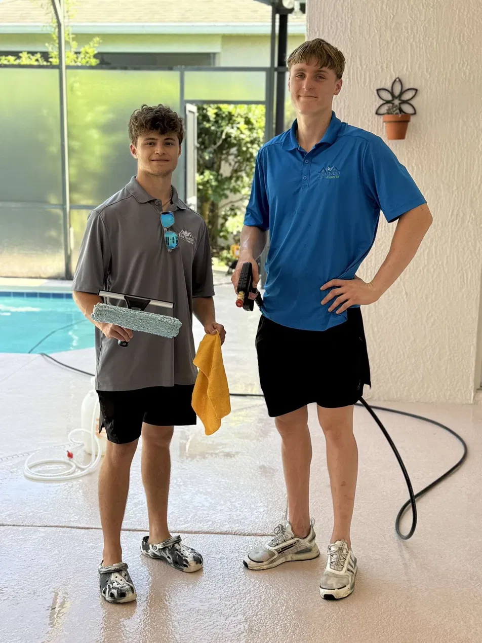 The Wash Experts team — Noah Vinikas and crew